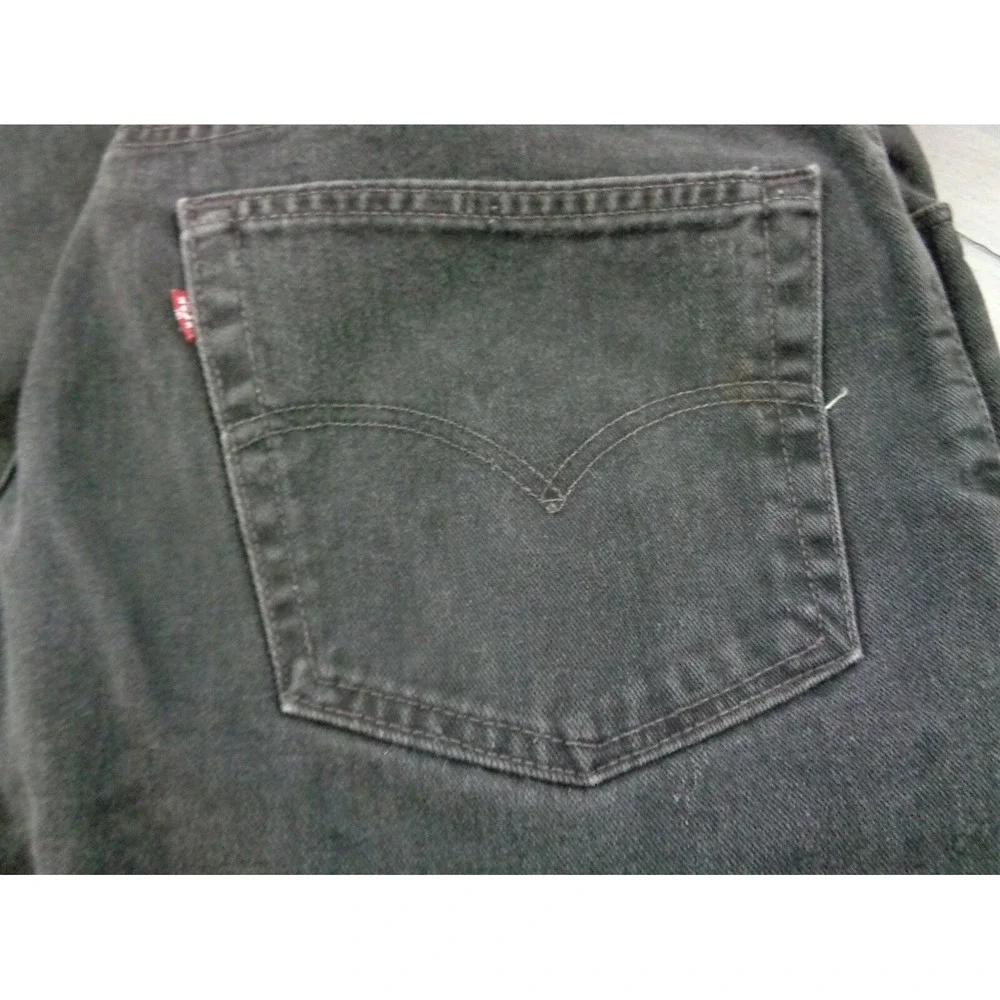 Levis 550 38x32 Relaxed Fit Vtg‎ Black USA Vintage